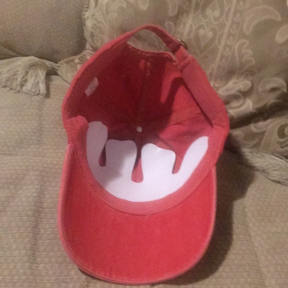 ❤️NWT Red Coral Cotton Baseball Cap - Picture 10 of 12